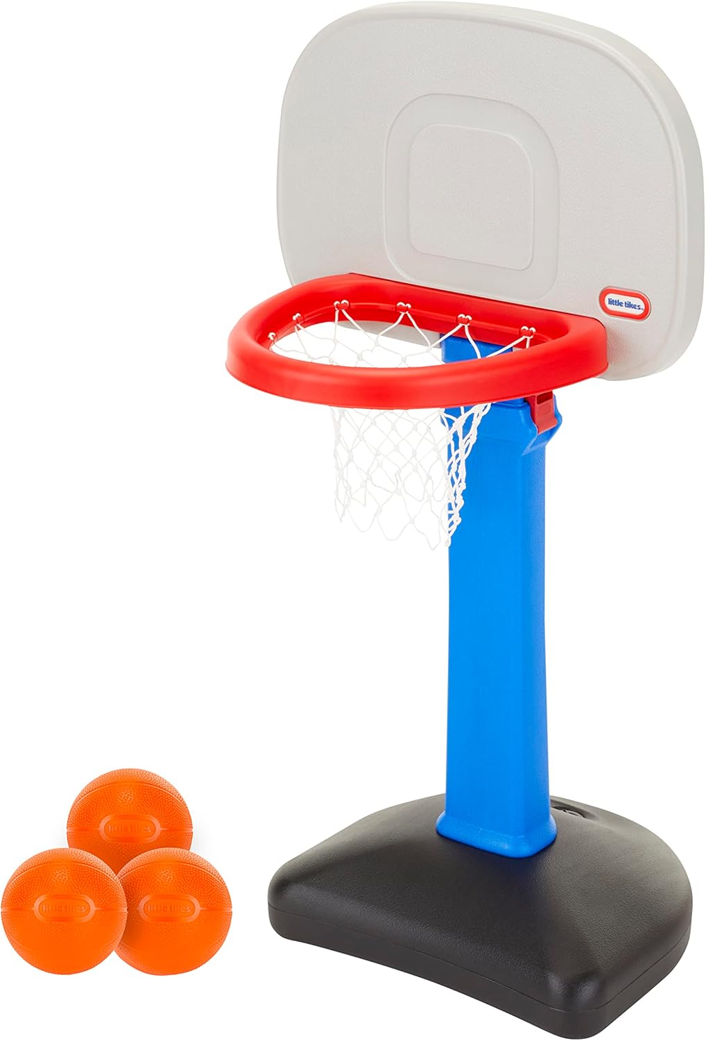 Little Tikes Easy Score Basketball Set, Blue, 3 Balls