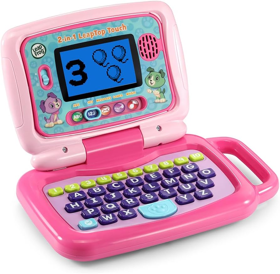 LeapFrog 2-in-1 LeapTop Touch, Pink