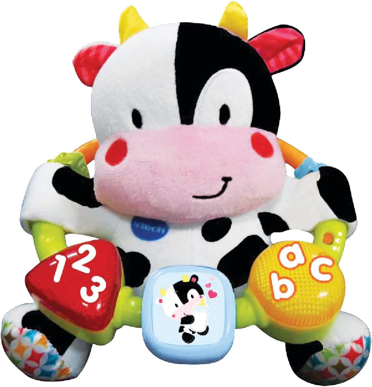 VTech 166003 Baby Little Friendlies Moosical Beads Baby Toy Baby Educational and Sensory Toy with Music and Light for Babies and Toddlers from 3 Months+, English Version