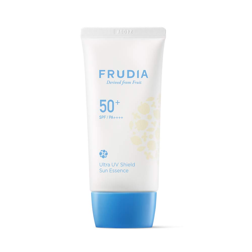 WELCOS FRUDIA Sun Block Day Cream Essence Facial SPF | Organic Hydrating Face Cream Vegan Face Moisturizer for Dry Skin | Sun Screens Lotion Day Moisturizer for Face Women Korean Skin Care 1.76 fl oz