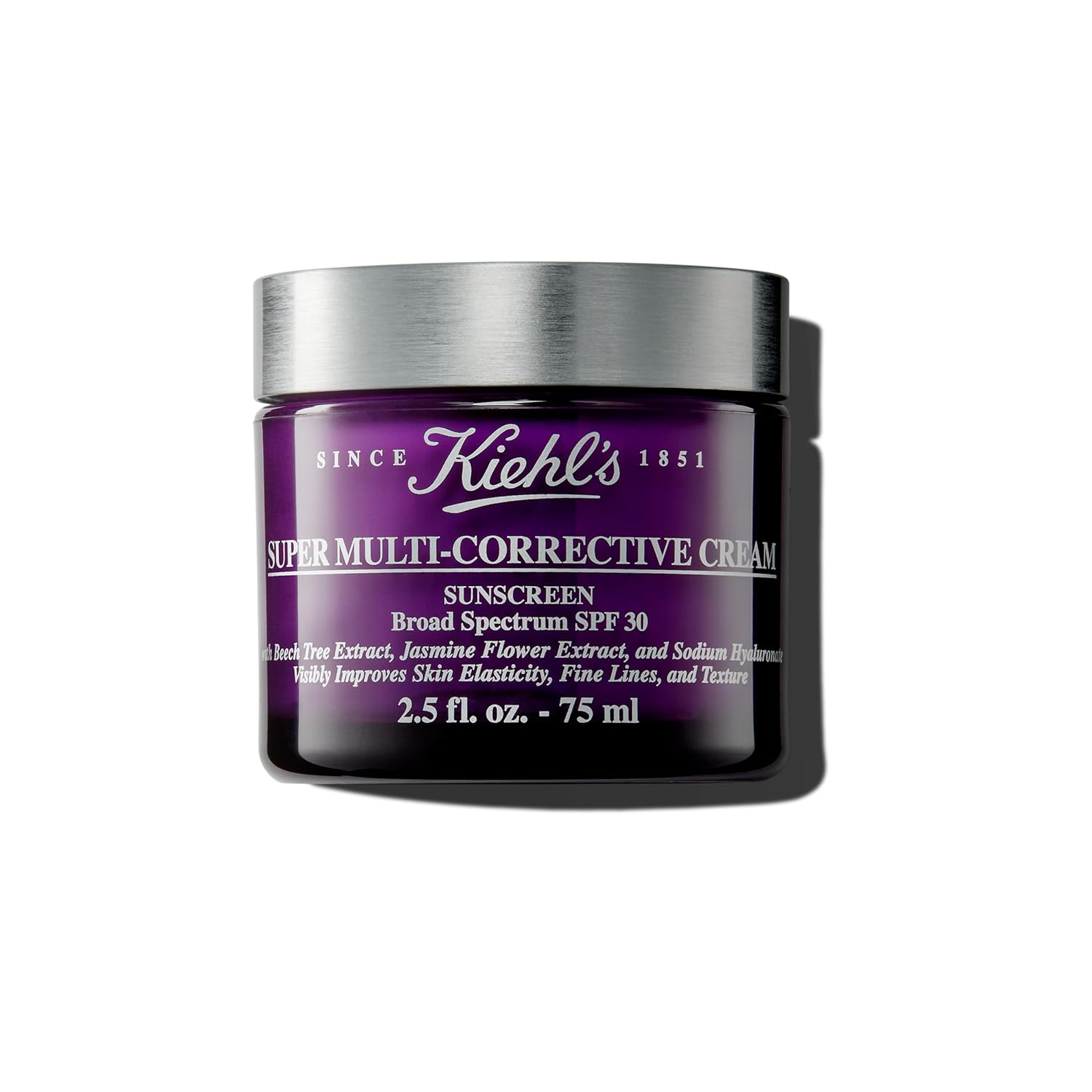 Kiehl's Super Multi-Corrective Cream SPF 30, Anti-aging Face Moisturizer for All Skin Types, UV Sunscreen Protection, Reduces Fine Lines & Wrinkles, Firms Skin, Improves Skin Texture